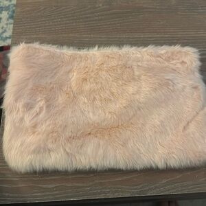 Fuzzy pink Clutch